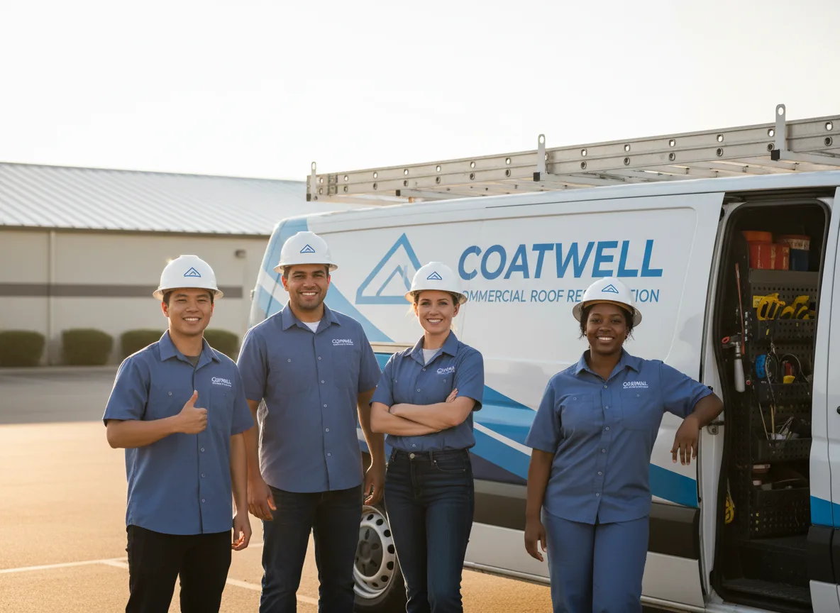 Commercial roof coating company in Clearfield, UT